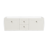 New England Joinery 1500mm Diadem Wall Hung Double Bowl Vanity - Cabinet Only