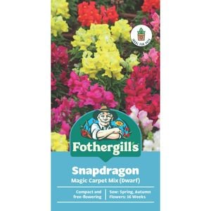 Fothergill's Snapdragon Magic Carpet Flower Seeds