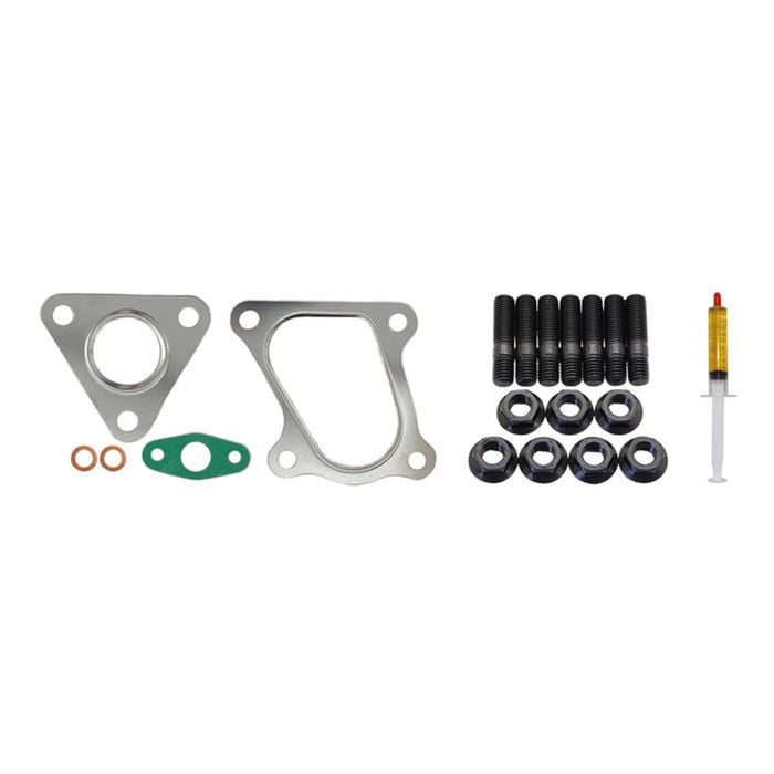 Turbo Charger Installation Stud, Gasket & Lubricant Kit For Mitsubishi Challenger 4d56 2.5l