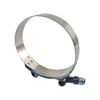 79-87mm T-bolt Hose Clamp Suits Silicone Hose, Stainless Steel