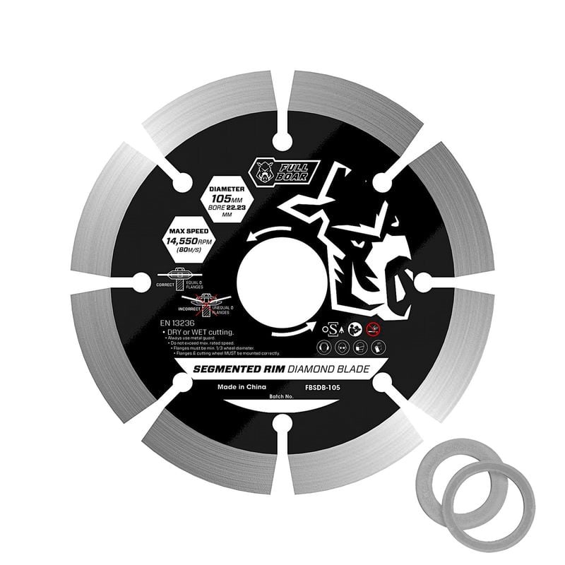 105mm Segmented Rim Diamond Blade