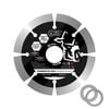 Full Boar 105mm Segmented Rim Diamond Blade