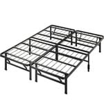 Zinus Queen Smart Base Bed Frame Folding Bed Metal - Black