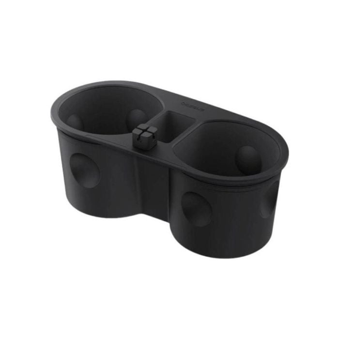 Baseus T-Space Cup HolderFor Tesla Grey - Cup Holder