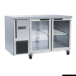 Thermaster Glass Door Workbench Fridge  - Under Bench Fridges (tl1200tng)