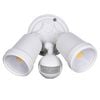 Brilliant White Raptor III Twin Security Light with Sensor