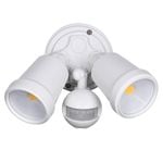 Brilliant White Raptor III Twin Security Light with Sensor