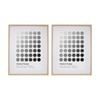 2PK Braz Venice Image Photo Document Display Frame 40x50cm Beech
