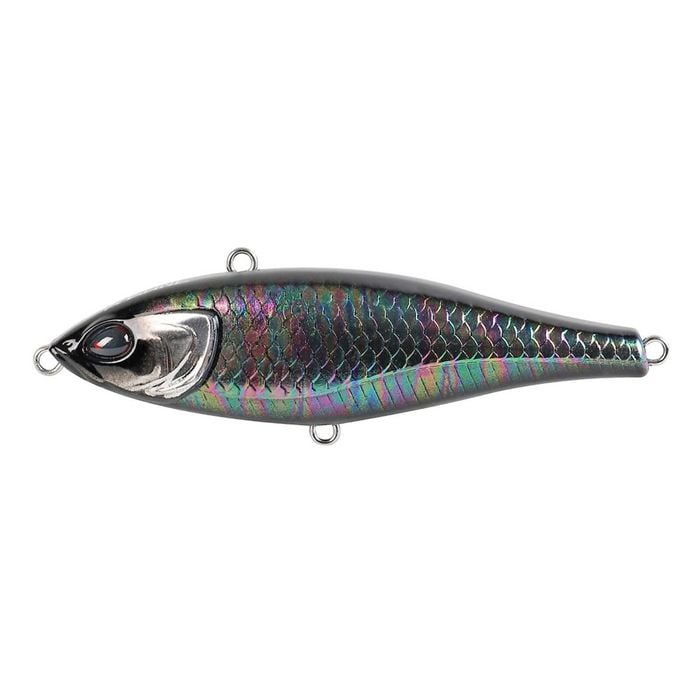 Bone Dash 90S Sinking Pencil Bait 90mm Vibe Lure-33gm Search Bait Black Aurora
