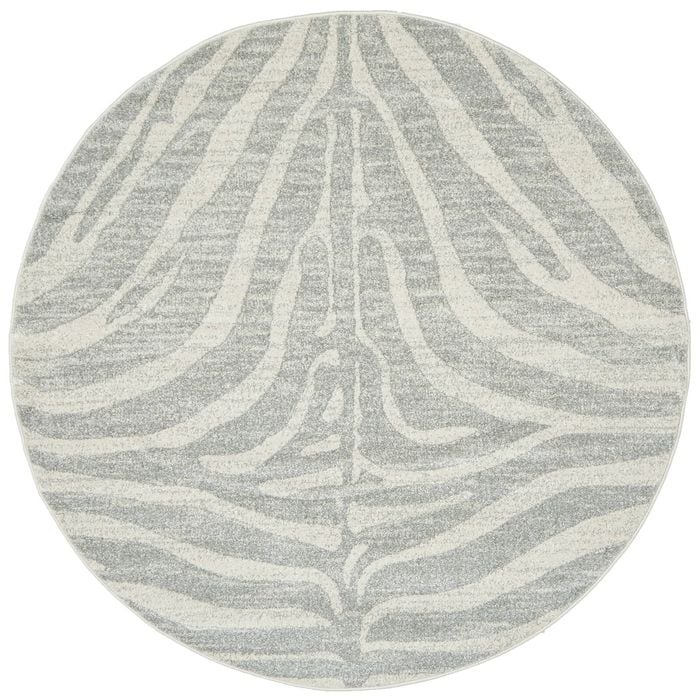 Liu Sav Silver 150x150cm Rug