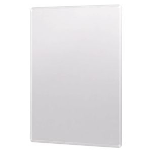 Yezi Wall Vanity Mirror Decorative Bathroom HD Glass Anti-explosion Frameless
