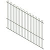 ProtectorAl 1201-2400W x 1800H Pale Eucalypt Loop Top Pool Fence Panel Raked 16-30º