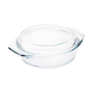 Pyrolux Glass Bakeware Round Casserole with Lid 29 x 25 x 11cm/2.5L