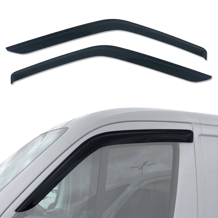AUSGO Weather Shields For Volkswagen Crafter 2006-2016 Weathershields Window Visors Wind Deflectors