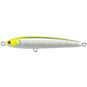 Maria Rerise 150mm Sinking Stickbait Hard Body Fishing Lure 	011 Lime Chart Glow