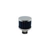 Zenzo 9mm Oil Catch Tank Crankcase Vent/Valve Breather Intake Round Air Filter