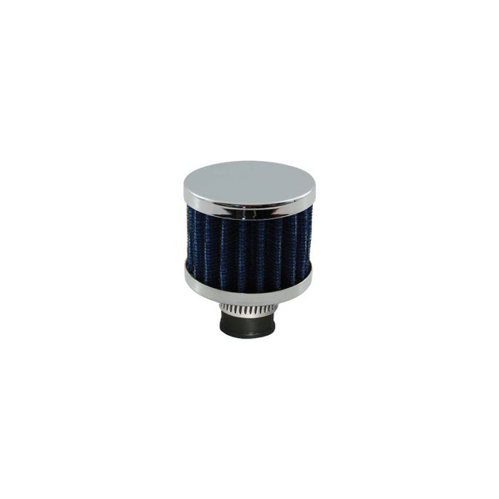 Zenzo 9mm Oil Catch Tank Crankcase Vent/Valve Breather Intake Round Air Filter