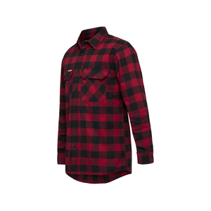Hard Yakka Red Check Flannel Long Sleeve Shirt - Size XL