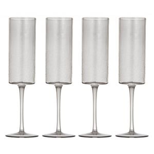 Ladelle Flynn Set Of 4 Champagne Glasses