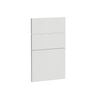 Kaboodle 450mm Sesame Salt Modern 3 Drawer Panels