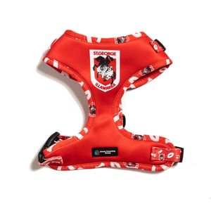 The Stubby Club St George Dragons NRL Licensed - Pet Harness - Extra Small