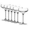 6pc Krosno Cocktail Glasses Crystalline Glass 290ml Capacity Set