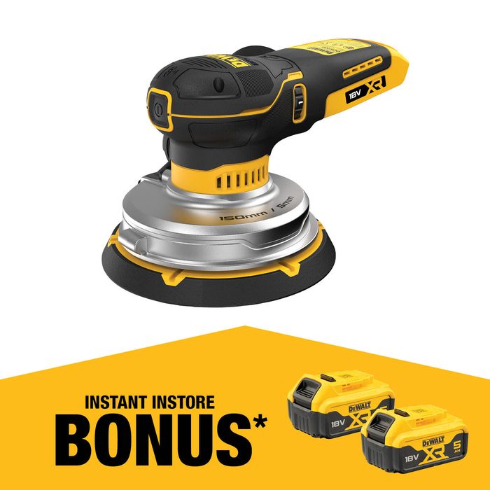 DeWALT 18V XR 150mm Random Orbital Sander - Bare Unit