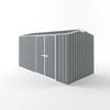 EnduraShed 4.5 x 2.25 x 2.35m Tall Truss Roof Garden Shed - Armour Grey