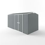 EnduraShed 4.5 x 2.25 x 2.35m Tall Truss Roof Garden Shed - Armour Grey