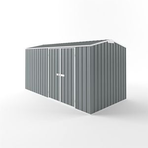 EnduraShed 4.5 x 2.25 x 2.35m Tall Truss Roof Garden Shed - Armour Grey
