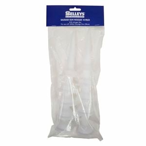 Selleys Sausage Gun Nozzles With Replacement Plunger Disc - 10 Pack