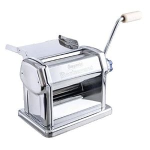 Imperia Manual Pasta Machine Sp150 Stainless Steel With Table Clamp 150mm Rollers