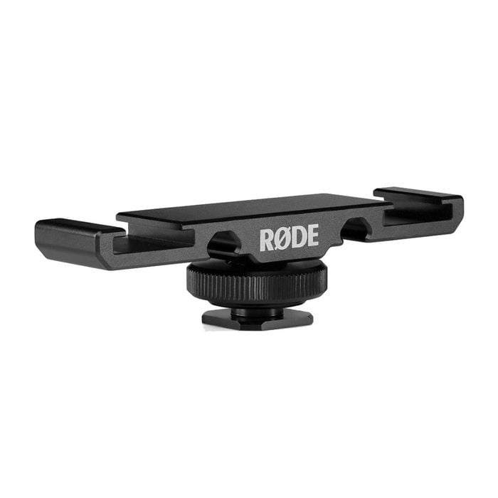 Rode Dcs-1 Dual Cold Shoe Mount For Wireless Go