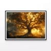 Sunset in the Forest View  Print 100% Australian Made 90x60cm  (Poster)