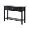 Artiss Console Table 100CM Black