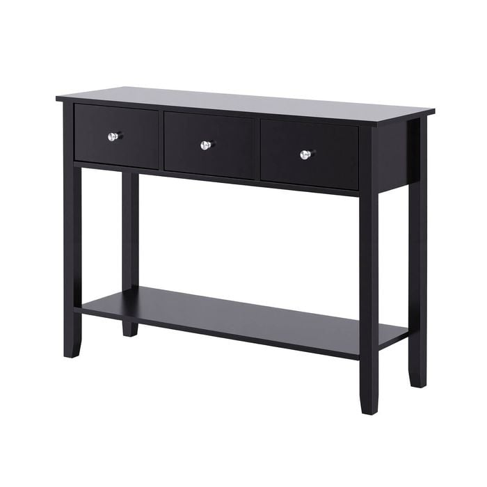 Artiss Console Table 100CM Black