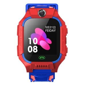 Kids 5G Smart Watch with GPS Tracker, SOS Call, SIM & Camera – Waterproof, iOS & Android Red