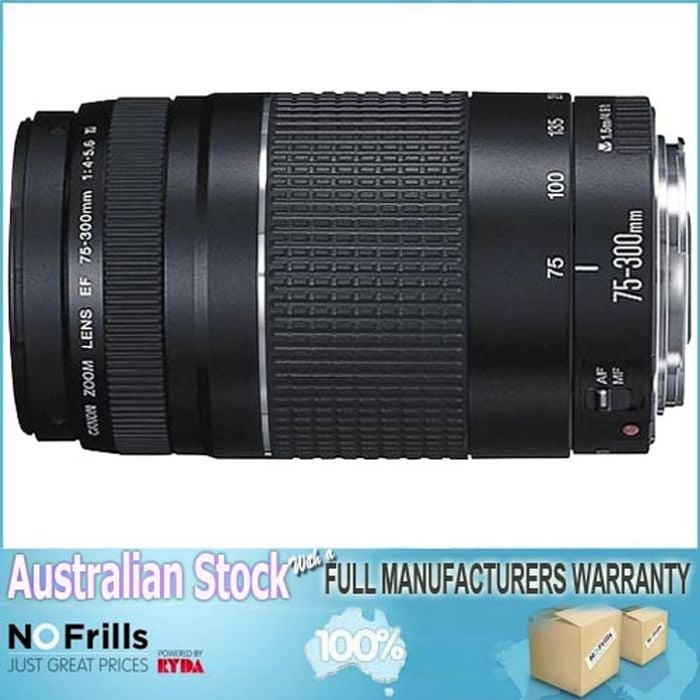 Canon EF 75-300mm Telephoto Lens Bunnings Australia
