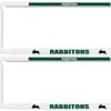 Nrl Car Number Plate Frame - Set Of Two - South Sydney Rabbitohs - Front/back