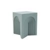 Maestro Furniture Laurance Modern Stylish Squre End Lamp Side Table Green