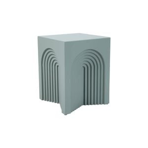 Maestro Furniture Laurance Modern Stylish Squre End Lamp Side Table Green