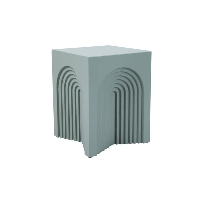 Maestro Furniture Laurance Modern Stylish Squre End Lamp Side Table Green