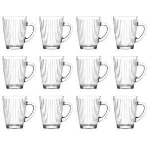 LAV Hestia Glass Mugs - 300ml - Pack of 12