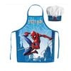 Marvel Spider-man Skyline Kids Apron And Chef's Hat Set