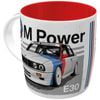 Nostalgic-art Ceramic Drinking Mug Bmw M Power Car 9x9x9cm