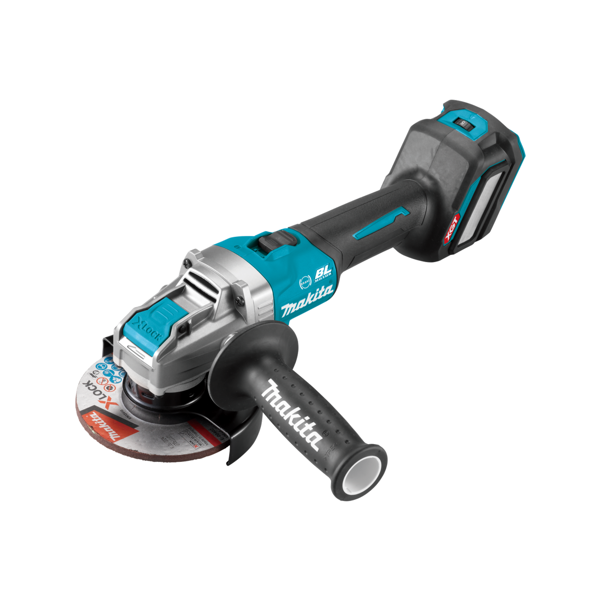 Makita XGT 40V 5 125mm Angle Grinder With Slide Switch Bunnings New Zealand