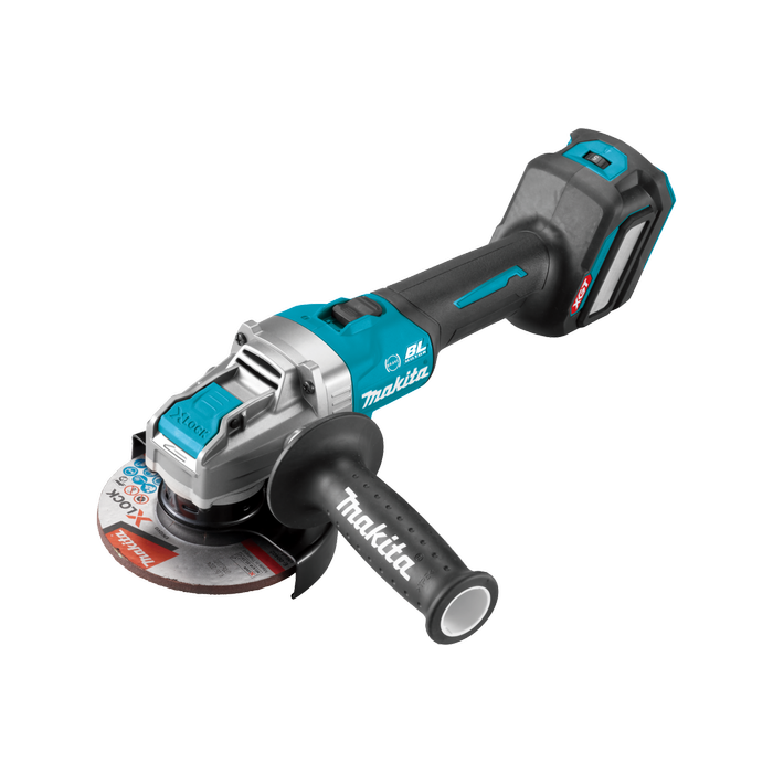 Makita XGT 40V 5" 125mm Angle Grinder With Slide Switch