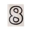 Sandleford 80mm Self Adhesive Night Shine House Number 8