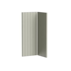Kaboodle Pistachio V-Groove Corner Wall Cabinet Doors - 2 Pack