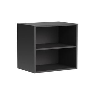 Kaboodle 900-1000mm Toasted Clove Customisable Deep Med Wall Open Open Shelf
